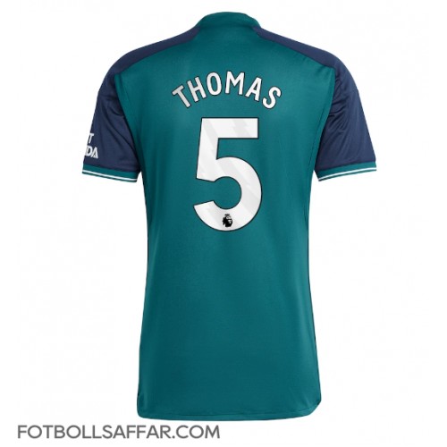 Arsenal Thomas Partey #5 Tredjeställ 2023-24 Kortärmad